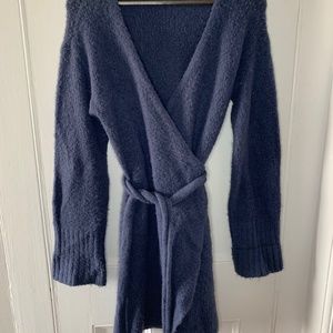 Aerie size XS wrap sweater dress/ lounge robe. Worn once